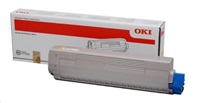 Žltý toner OKI pre C831/841 (10 000 strán)