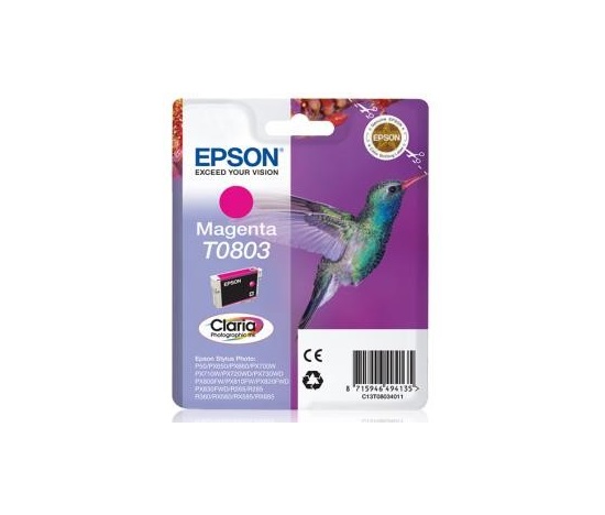 Atramentová lišta EPSON CLARIA Stylus photo "Hummingbird" R265/ RX560/ R360 - purpurová