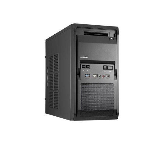 CHIEFTEC Libra Series/Minitower, 350W, LT-01B-350S8, čierna, USB 3.