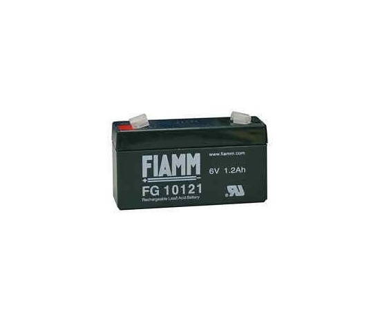 Batéria - Fiamm FG10121 (6V/1,2Ah - Faston 187), životnosť 5 rokov