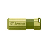 VERBATIM Flash disk 16 GB Store ‘n‘ Go PinStripe, eukalyptovo zelený
