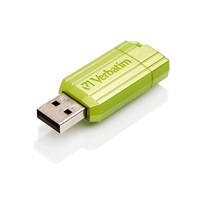 VERBATIM Flash disk 16 GB Store ‘n‘ Go PinStripe, eukalyptovo zelený