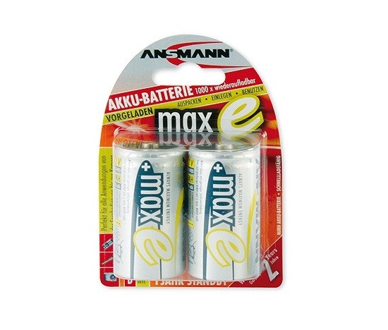 Baterie - Ansmann maxE Mono NiMH 2x D 8500mAh