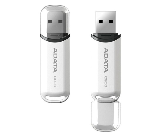 ADATA Flash disk 32GB C906, USB 2.0 Klasická, biela