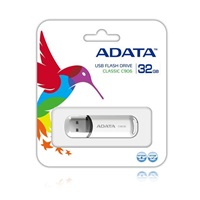 ADATA Flash disk 32GB C906, USB 2.0 Klasická, biela