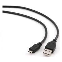 GEMBIRD Kabel USB 2.0 A-Micro B propojovací 0,5m (černý)