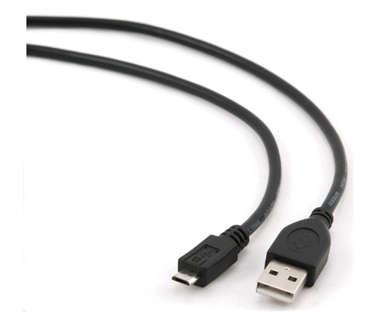 Kábel USB GEMBIRD 2.0 Kábel A-Micro B 0,5 m (čierny)