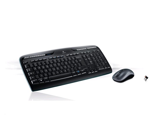 Bezdrôtový stolný počítač Logitech Wireless Desktop MK330, USA