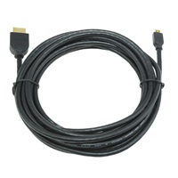 GEMBIRD CABLEXPERT HDMI-HDMI micro kábel 3 m, 1.3, M/M tienené, pozlátené kontakty, čierne