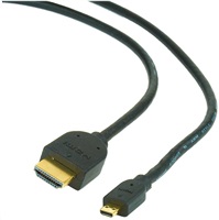 GEMBIRD HDMI na HDMI Micro 4,5 m kábel (v1.3, M/M, tienené, pozlátené kontakty)
