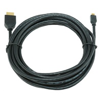 GEMBIRD HDMI na HDMI Micro 4,5 m kábel (v1.3, M/M, tienené, pozlátené kontakty)