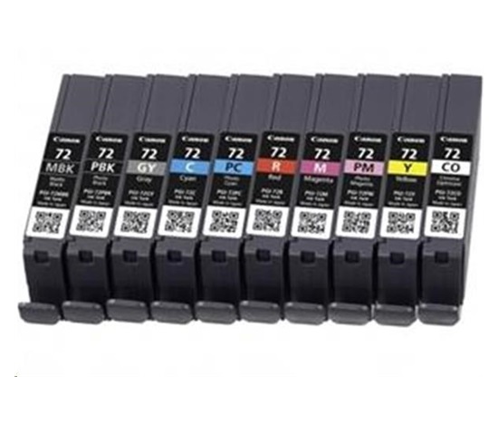 Canon BJ CARTRIDGE PGI-72 MBK/C/M/Y/R Multi Pack