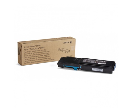Azúrový toner Xerox pre Phaser 6600/6605, 6000 str.