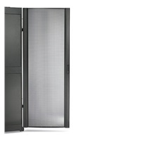 APC NetShelter SX 42U 600 mm široké perforované zakrivené dvere čierne