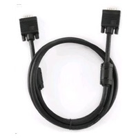 GEMBIRD VGA prepojovací kábel 5 m, čierny (HD15M/M, dvojité tienenie, feritové jadrá)