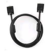 GEMBIRD prepojovací kábel VGA 20 m, čierny (HD15M/M, dvojité tienenie, feritové jadrá)