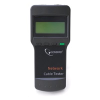 GEMBIRD Tester káblov Tester digitálnych sieťových káblov (Cat 5E, 6E, koaxiálne, telefónne)