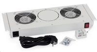 TRITON Ventilačná jednotka horná (spodná) pre RBA-A6, RUA, 2 ventilátory, 230V/30W, termostat, sivá