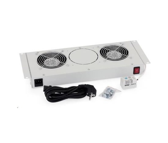 TRITON Ventilačná jednotka horná (spodná) pre RBA-A6, RUA, 2 ventilátory, 230V/30W, termostat, sivá