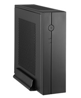 Skriňa CHIEFTEC Compact Series/mini ITX, IX-01B-OP, čierna, bez zdroja