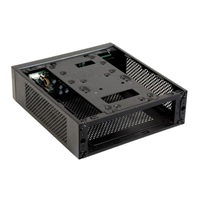 Skriňa CHIEFTEC Compact Series/mini ITX, IX-01B-OP, čierna, bez zdroja