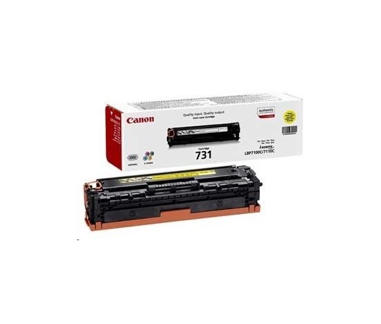 Canon LASER TONER CRG-731Y 1 500 strán*
