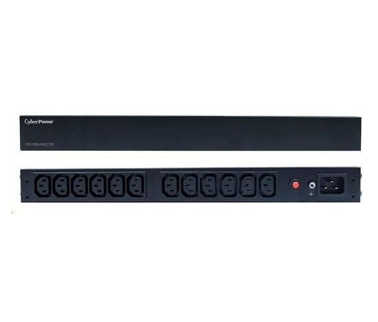 CyberPower Rack PDU, Basic, 1U, 16A, (12)C13, IEC-320 C20