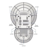 UBNT airFiber AF24 [1.4Gbps+, 24GHz, Backhaul] cena za kus
