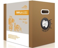 UBNT TOUGHCable Carrier [Level 2, SFTP kábel, drôt, vonkajší, CAT5e, 24AWG, 305m]