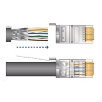UBNT TOUGHCable Carrier [Level 2, SFTP kábel, drôt, vonkajší, CAT5e, 24AWG, 305m]