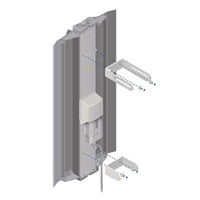UBNT airMAX Titanium Sector Antenna AM-V2G-Ti [sektorová MIMO anténa, 2.4GHz, 60°(17dBi) až 120°(15dBi), raketová súprava]