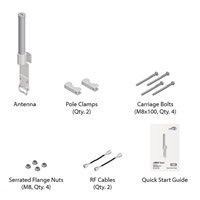 UBNT airMAX všesmerová anténa AMO-5G10 [všesmerová anténa MIMO, 5GHz, 10dBi, sada Rocket]