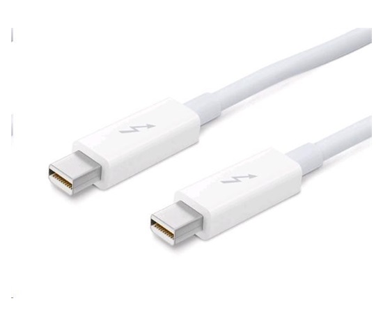 Kábel APPLE Thunderbolt (2.0 m, biela)