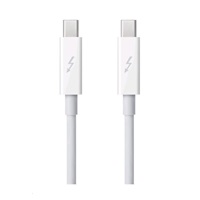 Kábel APPLE Thunderbolt (2.0 m, biela)