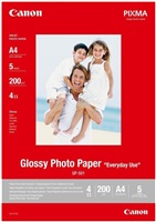 Canon PAPIER GP-501 A4 5 SH (lesklý fotopapier A4 , 5 listov)
