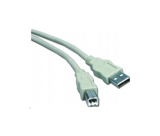 Kábel USB PREMIUMCORD 2.0 prepojenie A-B 0,5 m (M/M)