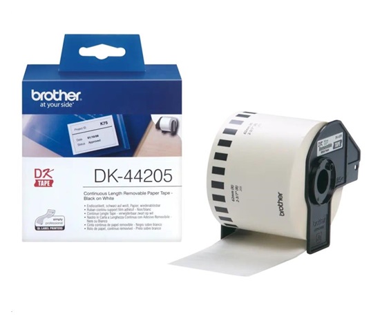 BROTHER DK-44205 papierová páska biela 62mmx30,48m