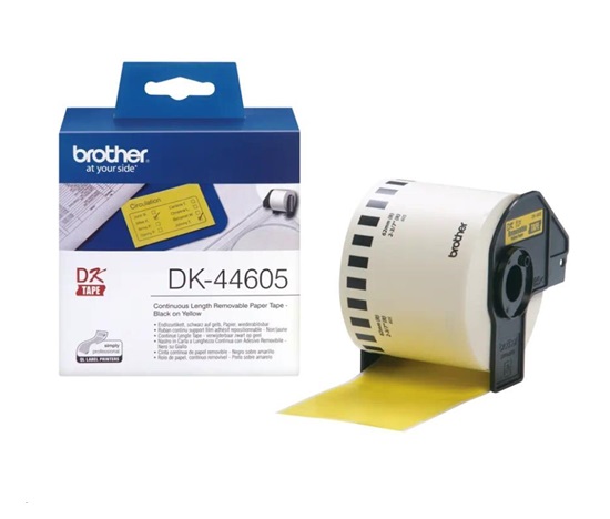 BROTHER DK-44605 žltá papierová rolka s ľahkou výmenou (62 mm)