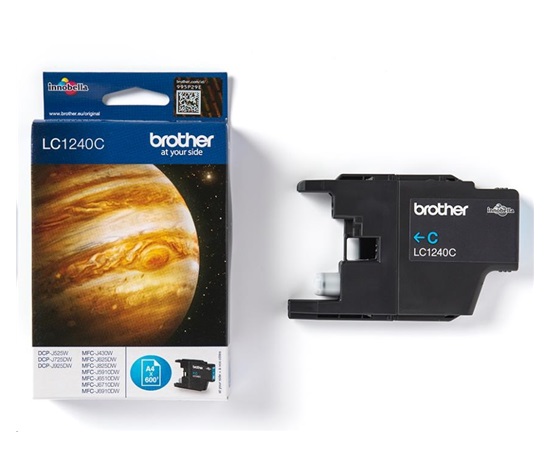 BROTHER INK LC-1240C cyan MFC-J6910DW cca 600
