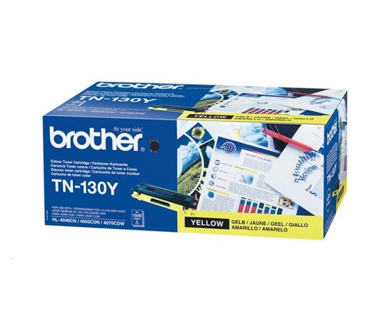 Toner BROTHER TN-130Y žltý pre HL-4040CN/4050DN/4070CW, DCP-9040CN - cca