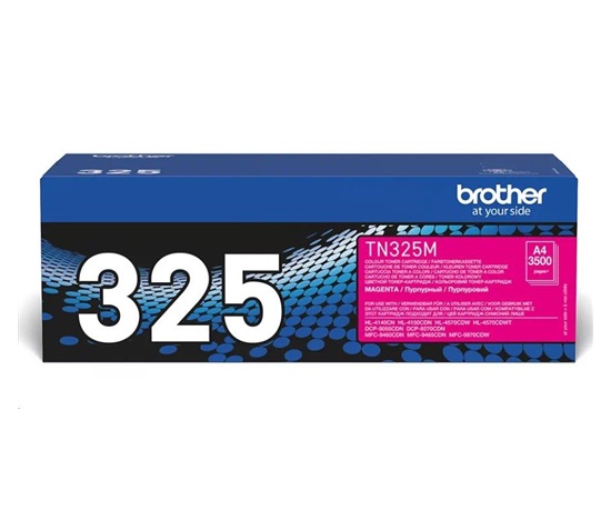 Toner BROTHER TN-325M magenta pre HL-4150CDN/HL4570CDW - cca 3500 str