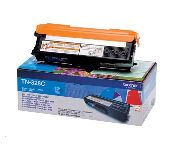 Toner BROTHER TN-328C cyan pre HL4570CDW