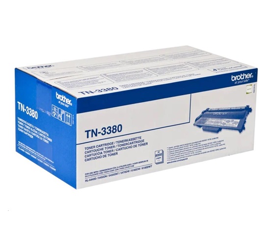 Toner BROTHER TN-3380 pre HL5440D, HL5450DN, HL5470DW, HL6180DW,MFC-8950DW - 8000 str