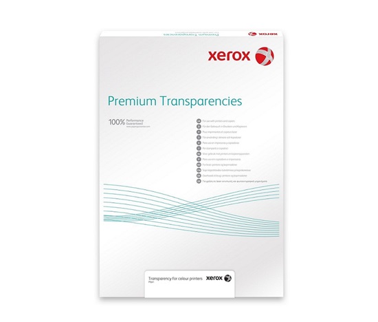 Xerox Paper Transparentná fólia - Transparency 100m A4 - linkovaný papier (100 listov, A4)