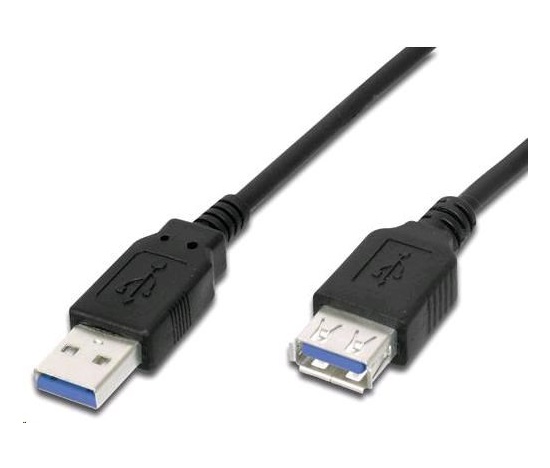 Predlžovací kábel USB PremiumCord 3.0 Super rýchly 5Gbps A-A, MF, 9pin, 1m