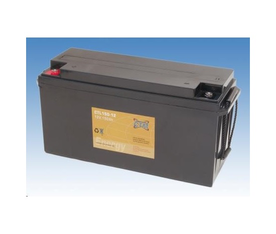 Batéria - CTM CTL 150-12 (12V/150Ah - M6), životnosť 10-12 rokov