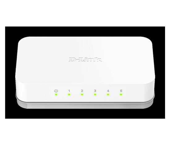 D-Link GO-SW-5E 5portový 10/100 stolový prepínač