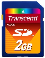 Karta TRANSCEND SD 2 GB (štandardná)