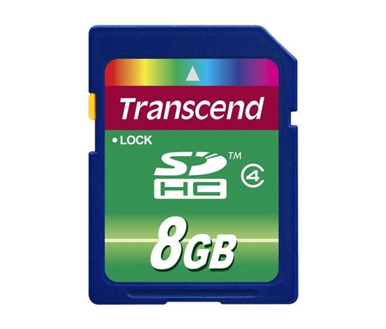 Karta TRANSCEND SDHC 8 GB triedy 4