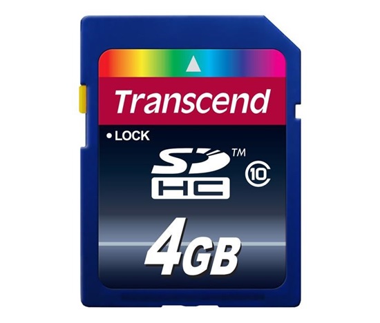 TRANSCEND SDHC Premium 4GB, trieda 10